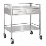 TEQLER | mobiler Edelstahl Vielzweckwagen (T171810)