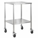 TEQLER | mobiler Edelstahl Gerätewagen (T171812)