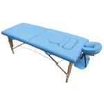 TEQLER mobile Massageliege für Schwangere (hellblau)