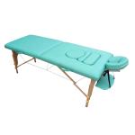 TEQLER mobile Massageliege für Schwangere (lindgrün)